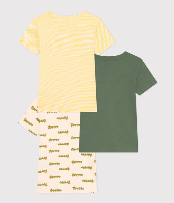 3er-Set Kurzärmelige Kinder-T-Shirts aus Baumwolle  variante 1
