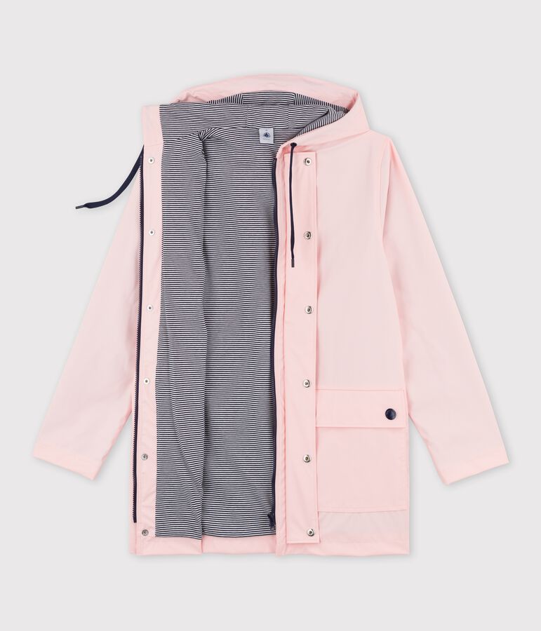 Klassische Regenjacke rosa