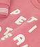 Kinder-Sweatshirt aus Molton für Mädchen und Jungen rosa ROSEWOOD