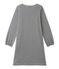 Mädchen-Nachthemd mit Milleraies-Ringelmuster blau SMOKING/beige COQUILLE