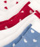 5er-Set Baby-Socken aus Baumwolle mit Herzmotiv variante 1