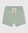 Baby-Shorts aus leichtem Jerseystoff grün HERBIER