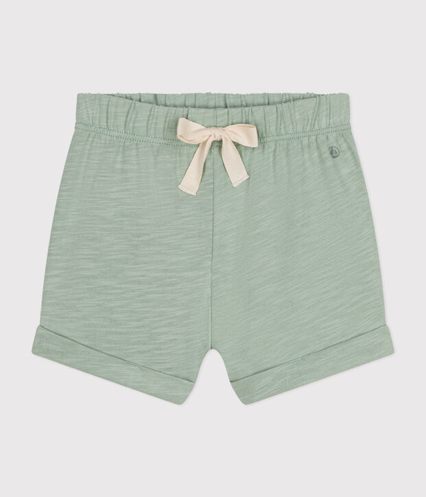 Baby-Shorts aus leichtem Jerseystoff gr&uuml;n