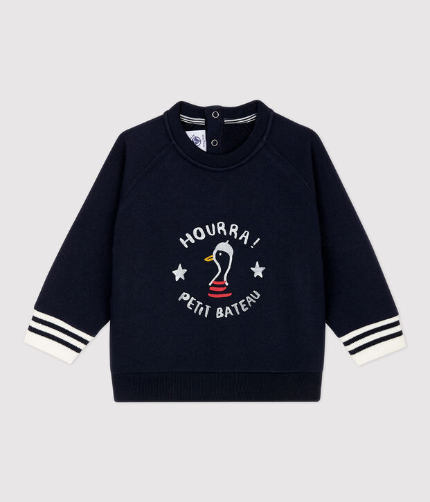 Baby-Sweatshirt aus Molton. SMOKING