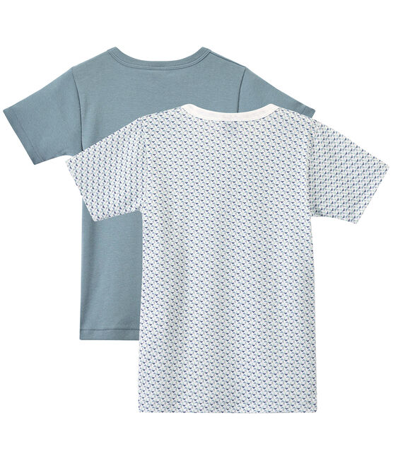 Jungen-Kurzarmshirts im 2er-Set weiss LOT