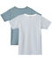 Jungen-Kurzarmshirts im 2er-Set weiss LOT