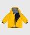 Baby-Winterjacke einfarbig gelb JAUNE