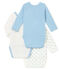 Baby Jungen Langarm•Wickelbodys im 3er-Set variante 1