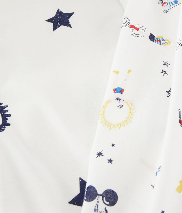 2er-Set lang&auml;rmlige T-Shirts mit festlichem Aufdruck f&uuml;r kleine Jungen vielfarbig