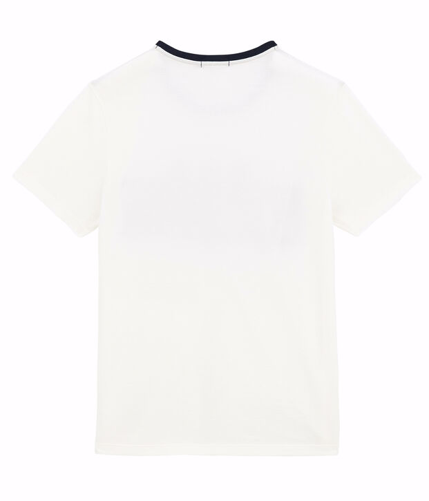 Unisex-kurzarmshirt weiss