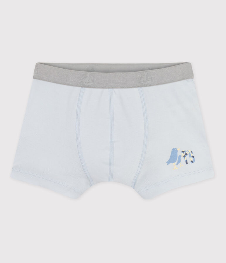 Boxershorts aus Baumwolle f&uuml;r kleine Jungen blau