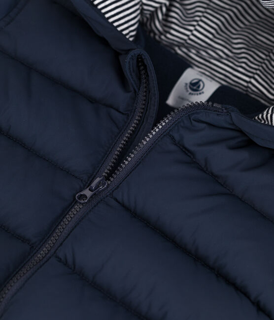Recycelter Baby-Anorak blau SMOKING