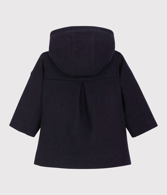Baby-Wollmantel. blau SMOKING