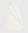 Baby-Schlafsack aus Nicki mit Blumenmotiv TOG-Wert 3 weiss MARSHMALLOW/weiss MULTICO
