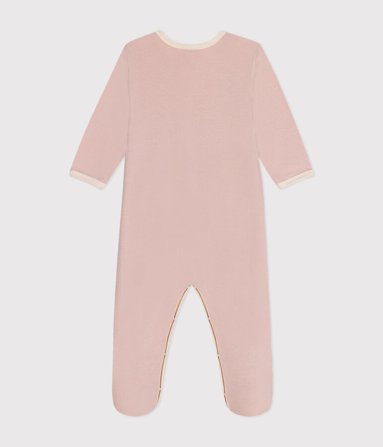 Baby-Strampler aus Baumwolle rosa SALINE