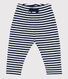 Baby-Hose aus gestreiftem Frottee