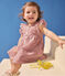 Schlichtes Babykleid und Pumphose aus Baumwolle rosa CHARME