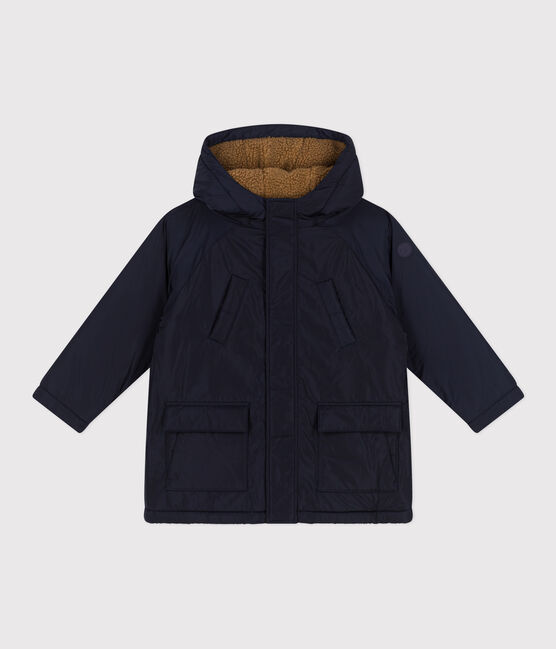 Kinder-Parka für Mädchen und Jungen blau SMOKING