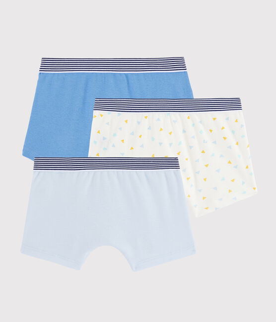Set mit 2 Boxershorts mit geometrischem Druck für kleine Jungen variante 1