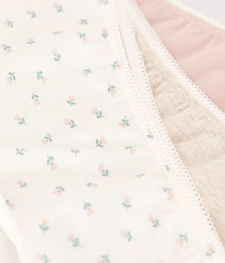 3er-Set Kinder-Shortys aus Baumwolle und Elastan vielfarbig