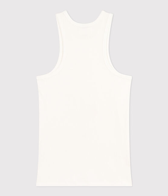 Damen-Tanktop aus Baumwolle weiss ECUME