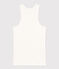 Damen-Tanktop aus Baumwolle weiss ECUME