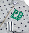 Kinder-Collegejacke Jungen grau SUBWAY/blau SMOKING