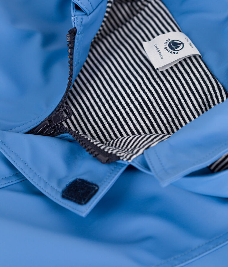 KLASSISCHE BABY-REGENJACKE blau EDNA