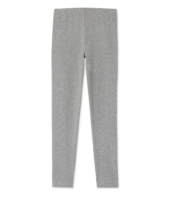 Kinder-Legging Mädchen grau Subway Chine