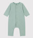 Langer Baby-Overall aus gestepptem Doppeljersey