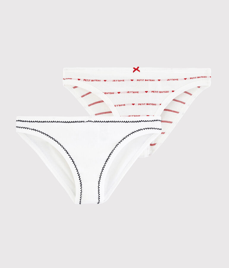 2er-Set Damenslips vielfarbig