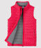 Weste für Mädchen rosa POPPY/grau ARGENT