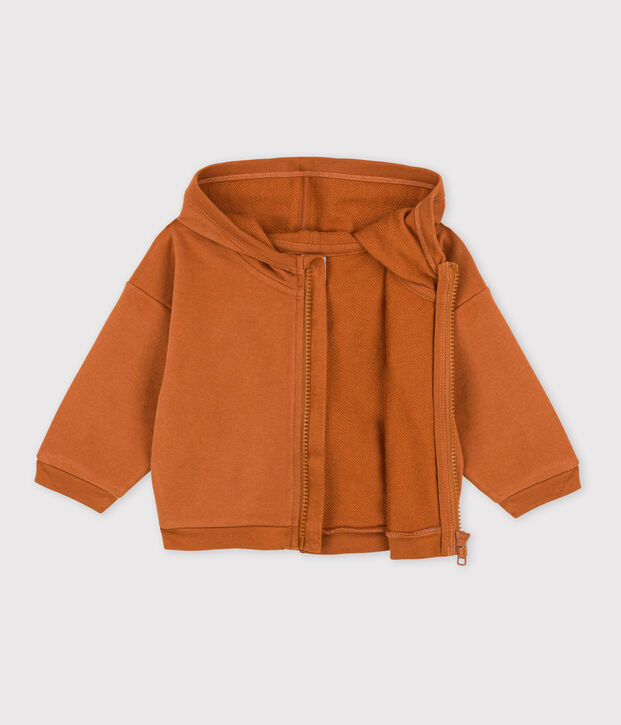 Baby-Kapuzensweatshirt braun