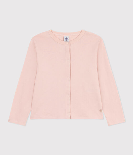 Kinder-Cardigan aus Baumwolle für Mädchen rosa SALINE