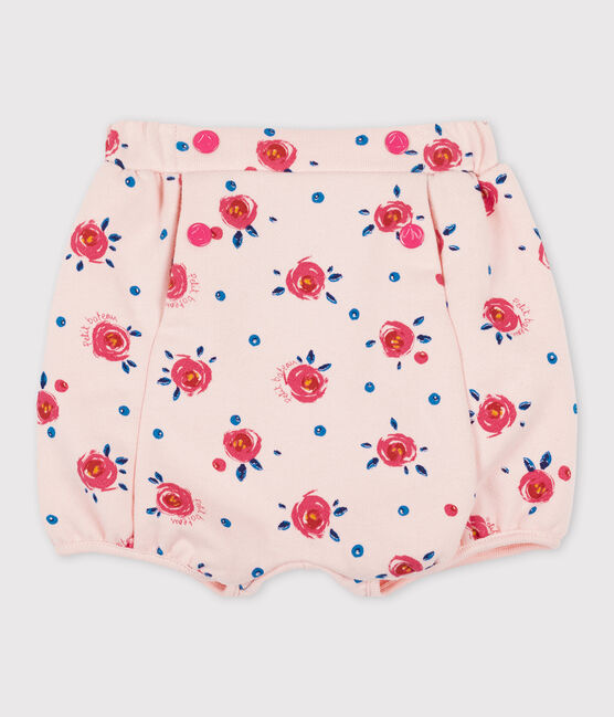 3er-Set Slips aus Baumwolle und Elastan mit Blumenmuster für Mädchen rosa MINOIS/weiss MULTICO