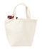 Mädchen-Tasche aus Canvas weiss MARSHMALLOW