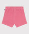 Baby-Shorts aus Baumwoll-Frottee rosa PEONIA