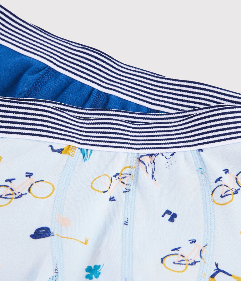 2er-Set Yoga-Boxershorts mit Tiermuster f&uuml;r kleine Jungen vielfarbig