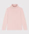 Kinder-Rollkragenshirt aus Baumwolle rosa SALINE