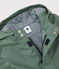 Warme Baby-Regenjacke mit Fleecefutter grün THUYA