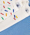 Set aus 3 kurzärmeligen Baby-Bodys Skate aus Baumwolle variante 1