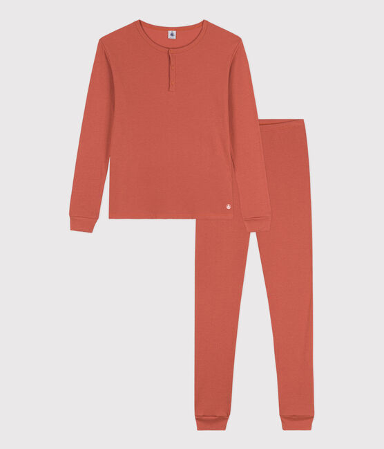 Pyjama aus Baumwolle und Lyocell für Damen rosa BRANDY