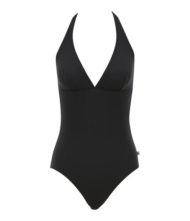 Badeanzug f&uuml;r Damen schwarz