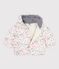 Gemusterte Baby-Winterjacke MILK/ MULTICO