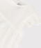 Ärmelloses Babykleid aus Popeline weiss ECUME