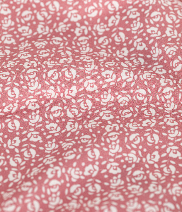 Baby-Badeanzug rosa/weiss