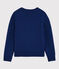 Kinderpullover aus Wolle und Baumwolle für Jungen blau MAJOR
