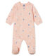 Baby-Strampler aus Molton für Mädchen