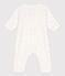 Baby-strampler aus Baumwolle weiss MARSHMALLOW/grau GRIS