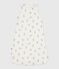 Baby-Schlafsack aus Baumwolle TOG-Wert 2 weiss MARSHMALLOW/grau GRIS